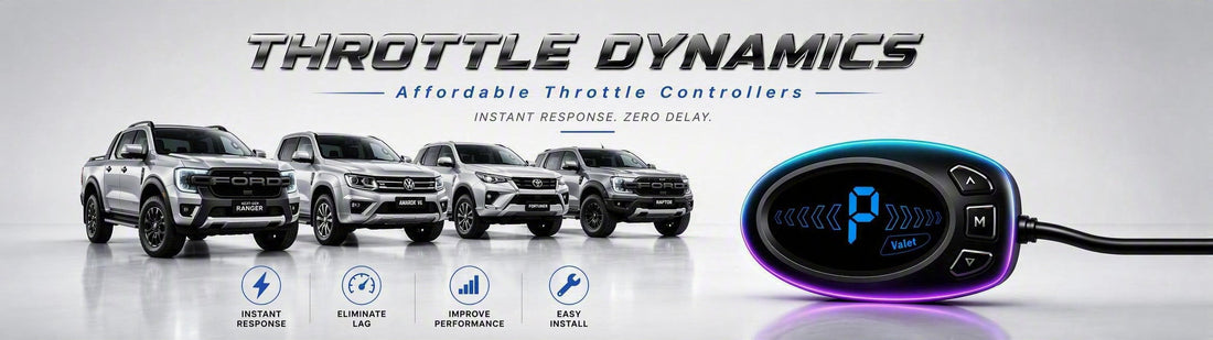Throttle controller display unit with South African bakkies