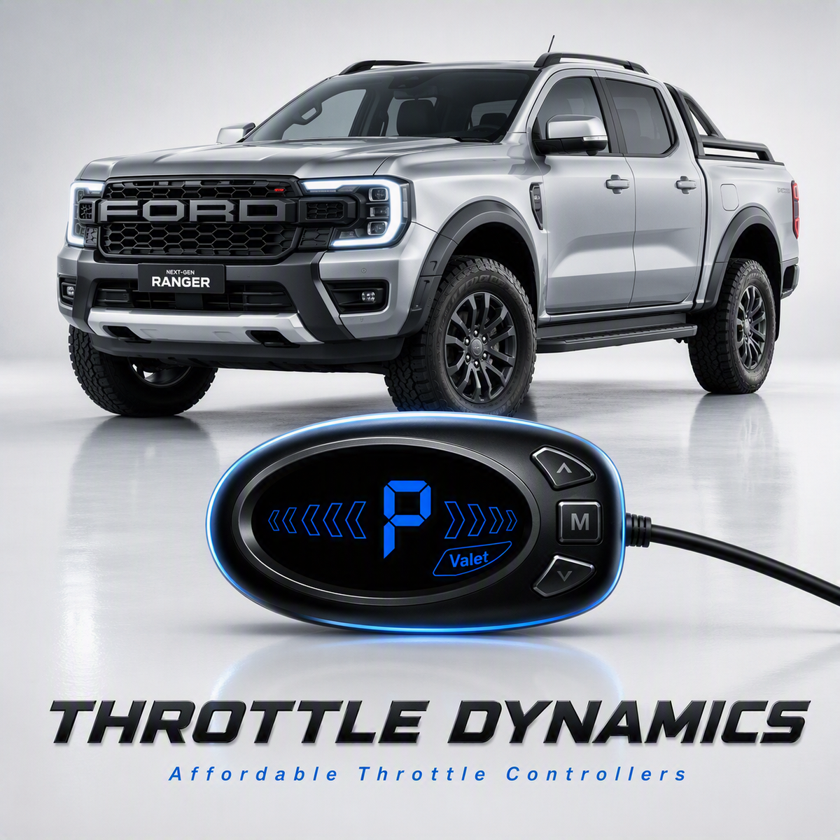 Ford Next-Gen Ranger Throttle Controller & Pedal Booster | Throttle ...